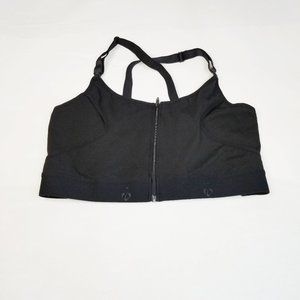 Maternity Bra Black Medium Nursing Hands Free Pump